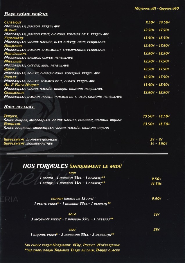 Dans l'pétrin Carte 1